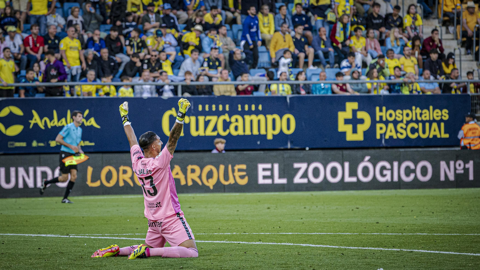 Partido del Cádiz CF contra la UD Las Palmas