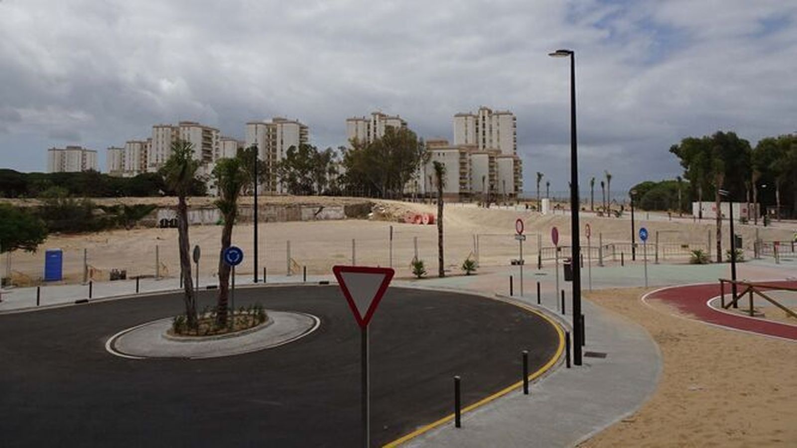 Los terrenos del Club Mediterráneo.