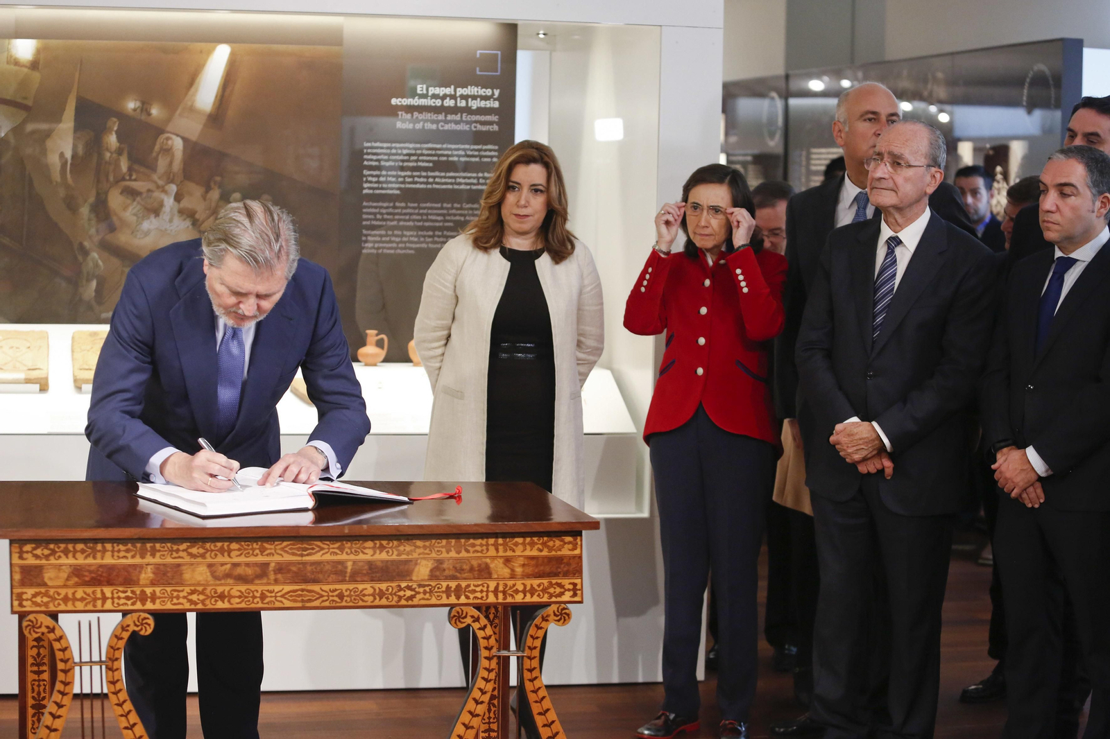 Inauguración del Museo de Málaga en La Aduana