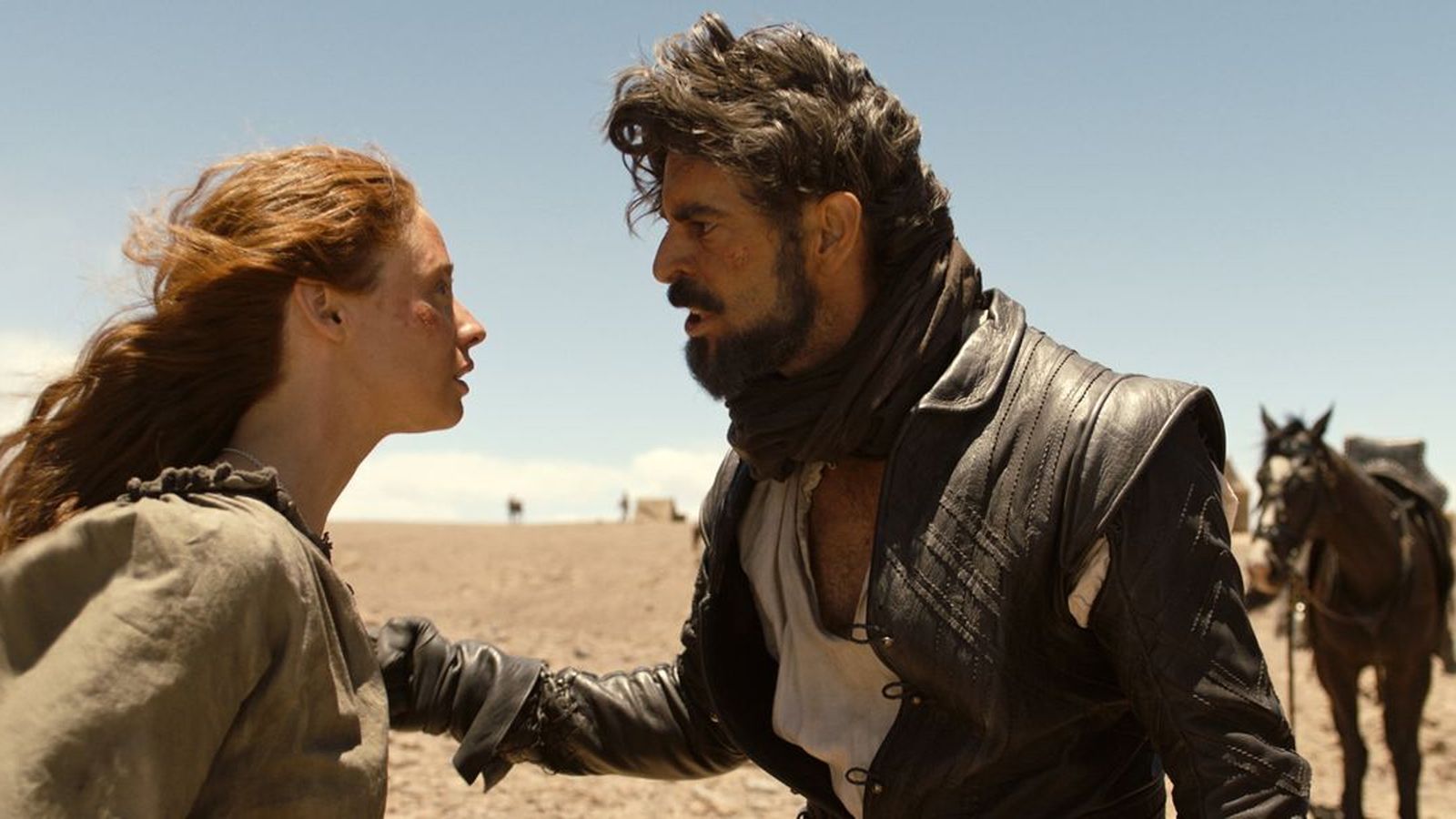 Elena Rivera y Eduardo Noriega, protagonistas de 'Inés del alma mía'.