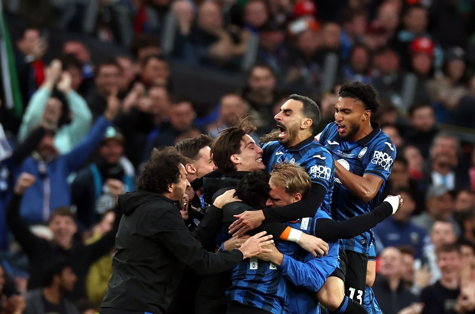 Las mejores fotos del título de la Atalanta en la Liga Europa