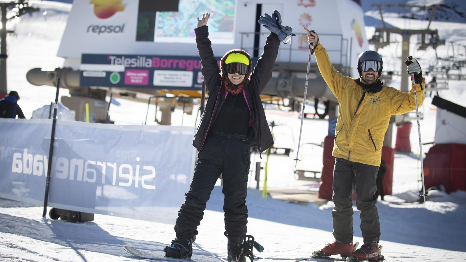 Apertura de la temporada esqui en Sierra Nevada