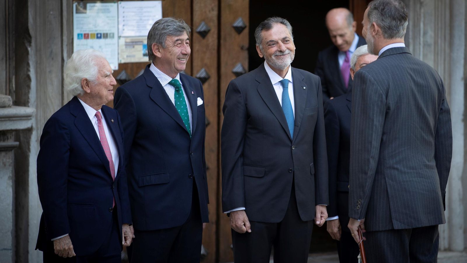 Las fotos de Felipe VI en el Real Monasterio de San Jerónimo de Granada en la reunión de las Reales Maestranzas de España
