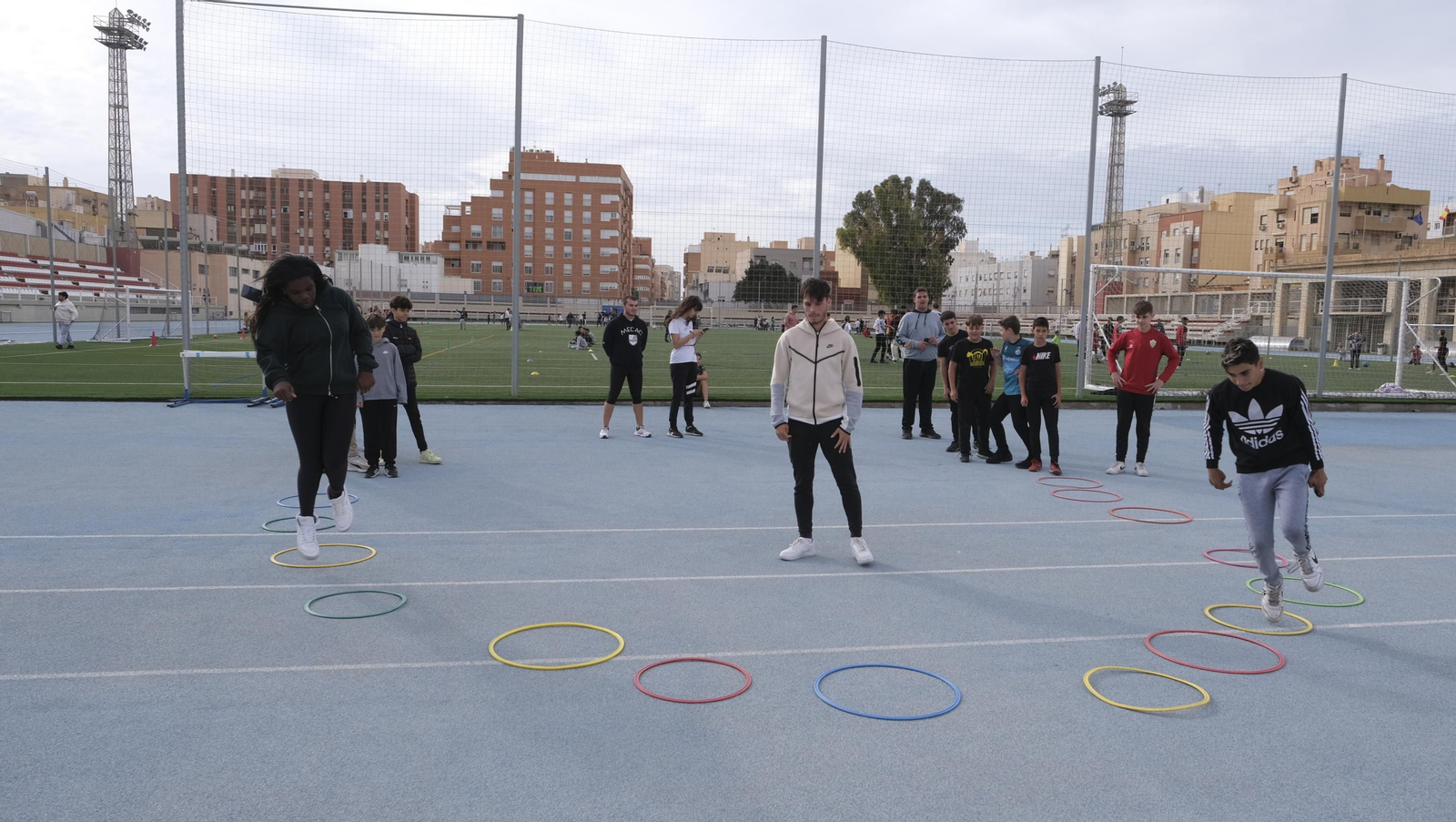 Imágenes de las paralimpiadas en Estadio Emilio Campra