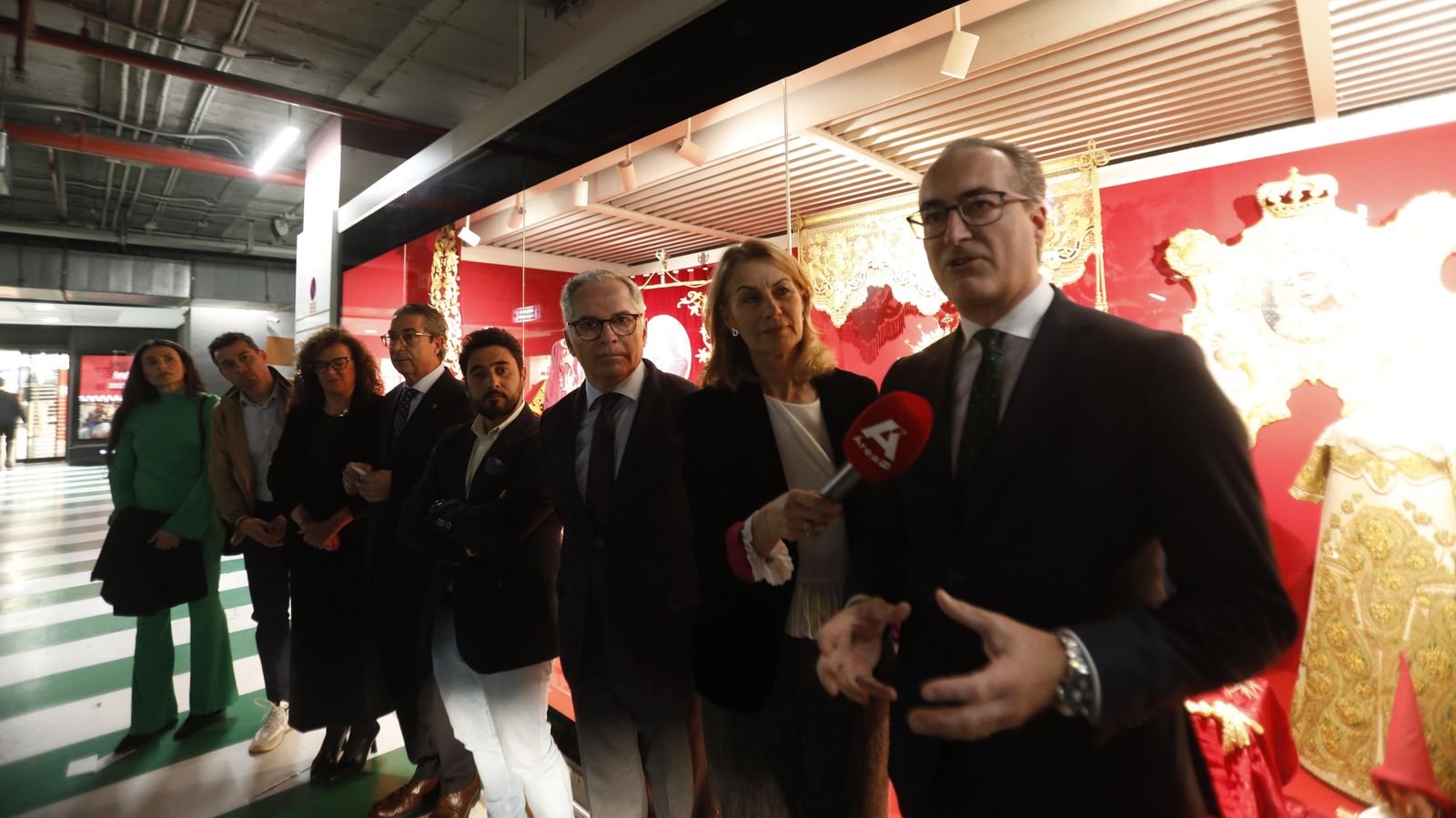 La exposición de Semana Santa en El Corte Inglés de Algeciras