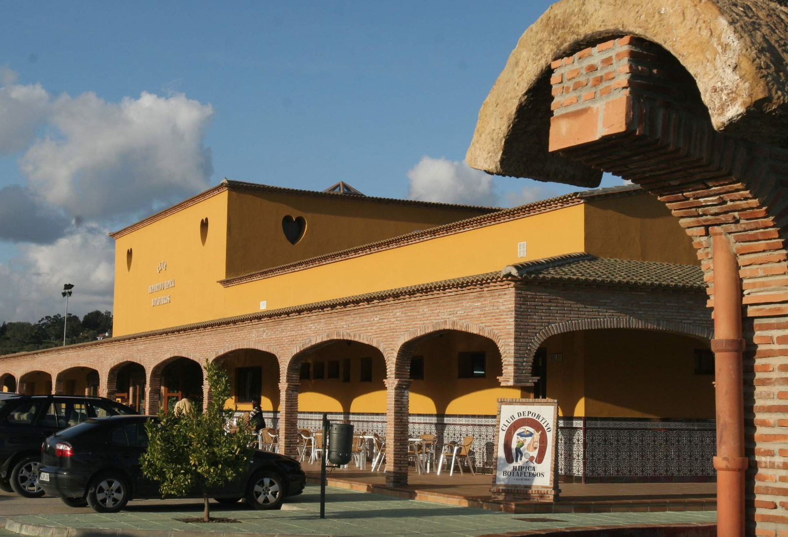 Una vista parcial del Club Hípico Botafuegos.
