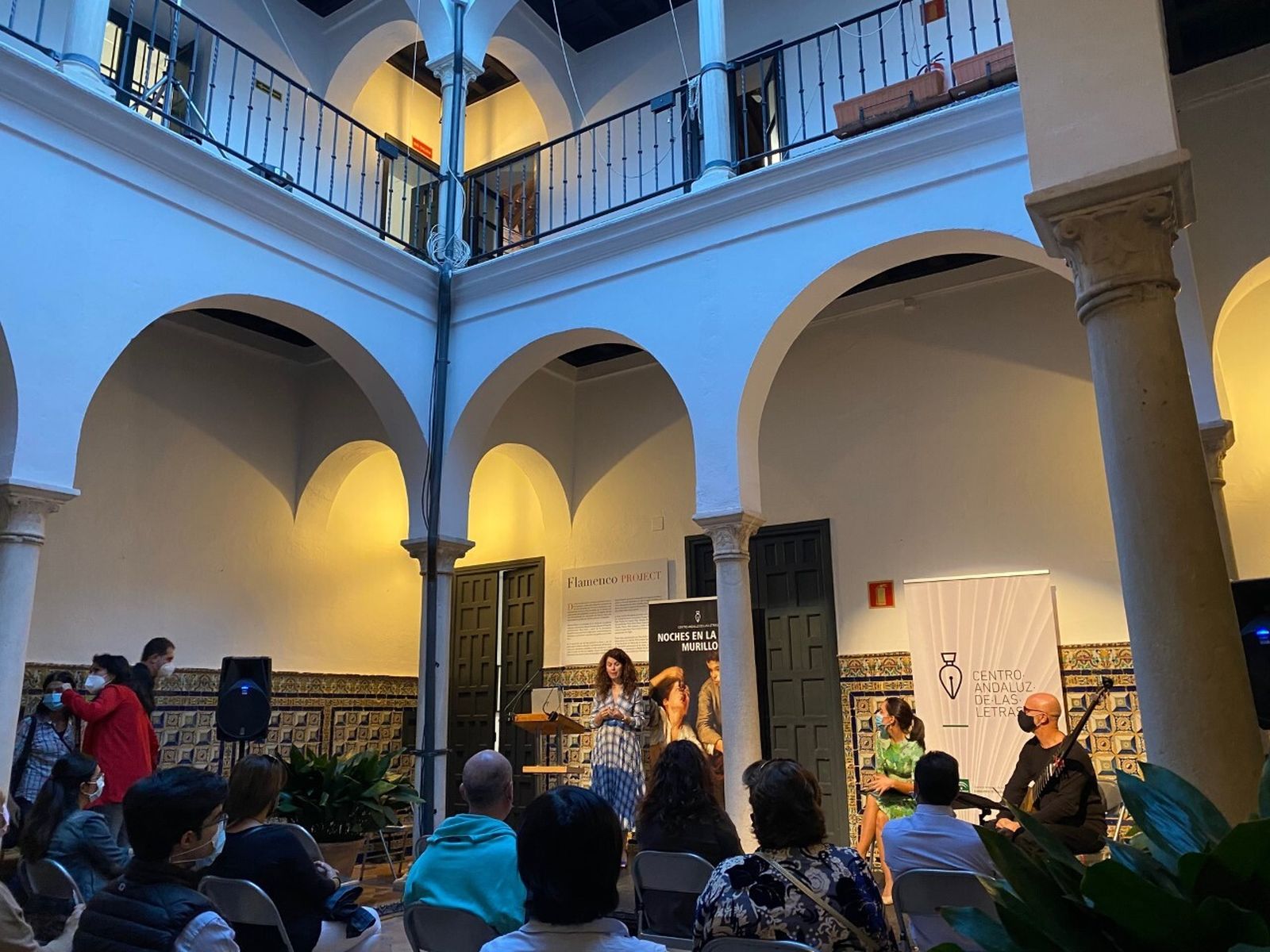 La conferencia fue ofrecida en la casa de Murillo en la calle Santa Teresa.