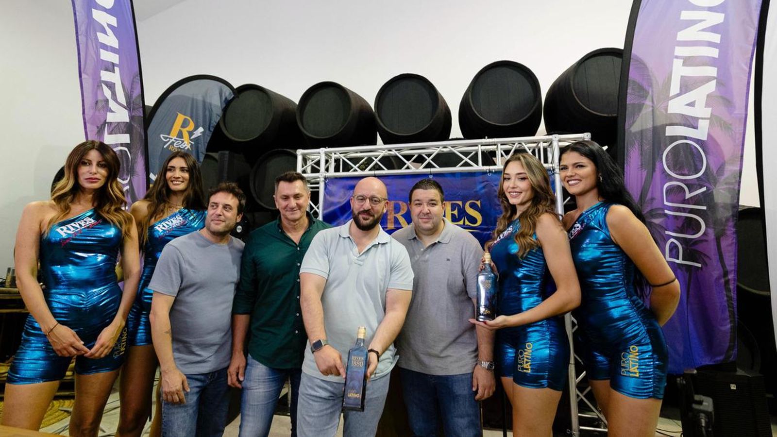 Otra imagen de la presentación del Puro Latino.