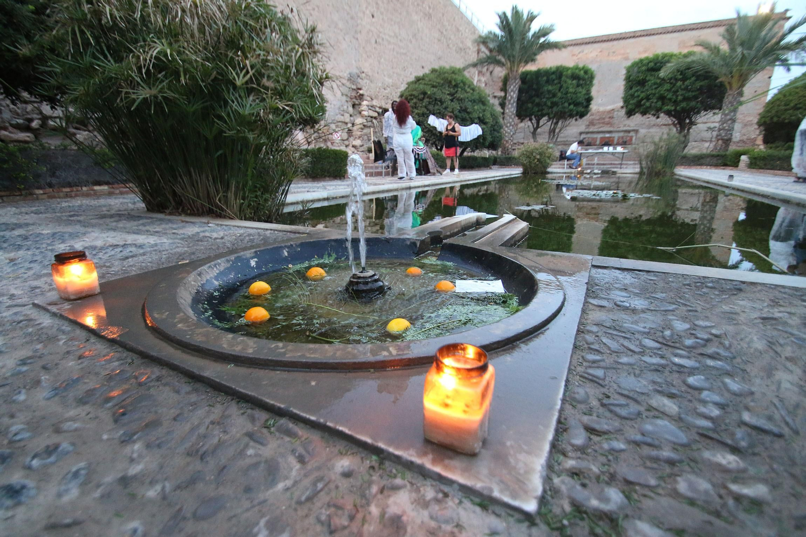 Las imágenes del 'Amanecer en la Alcazaba'