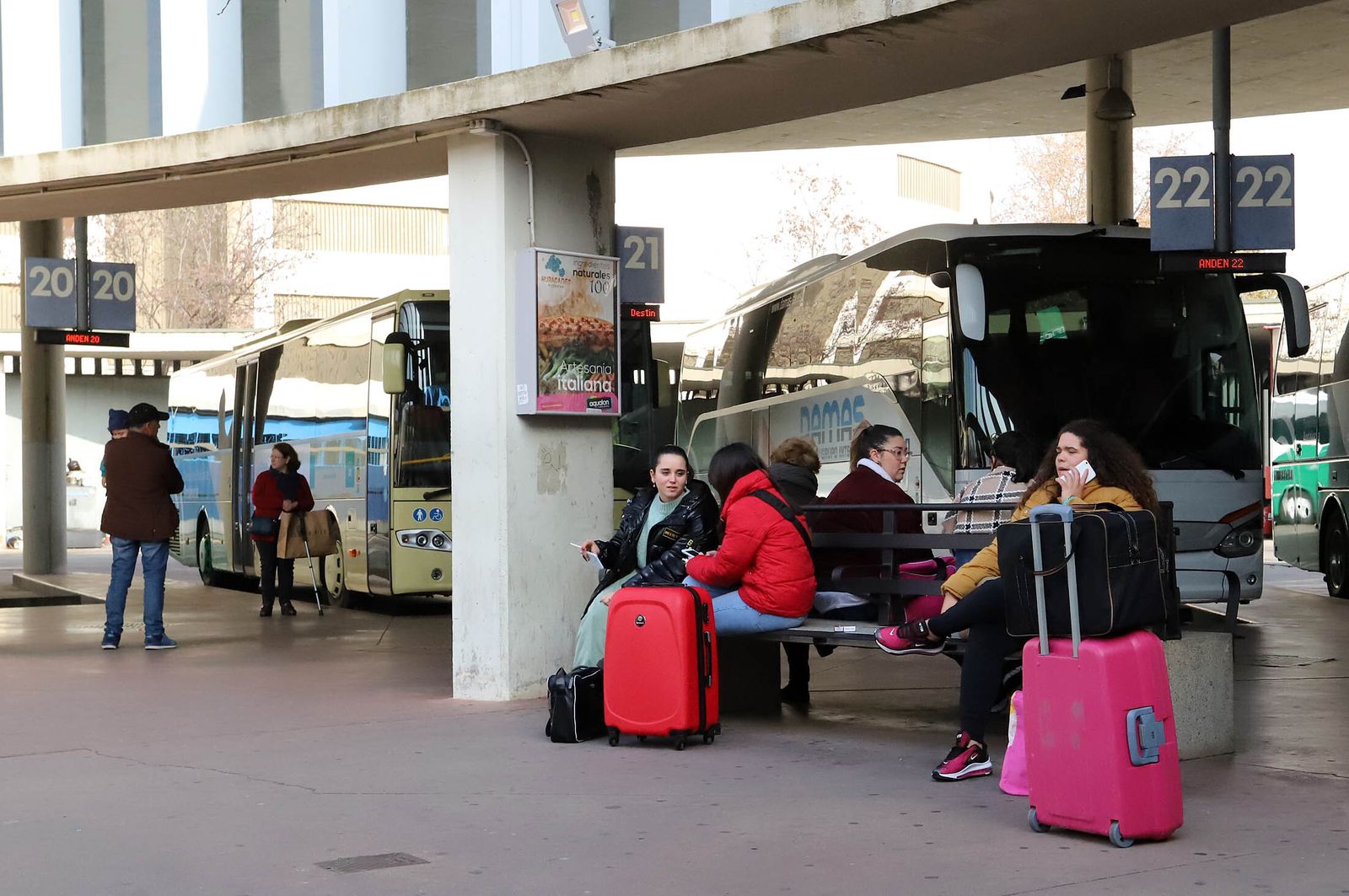 Estación de autobuses.