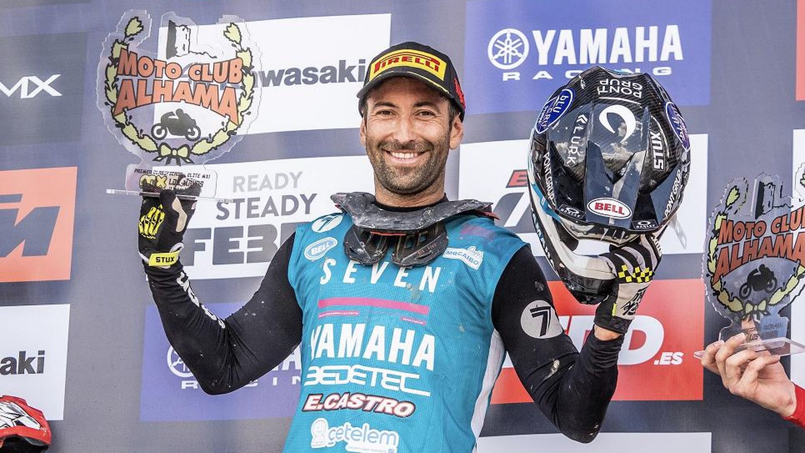 Carlos Campano cuajó un fin de semana perfecto en Las Salinas que le ha permitido proclamarse subcampeón de España en MX1.