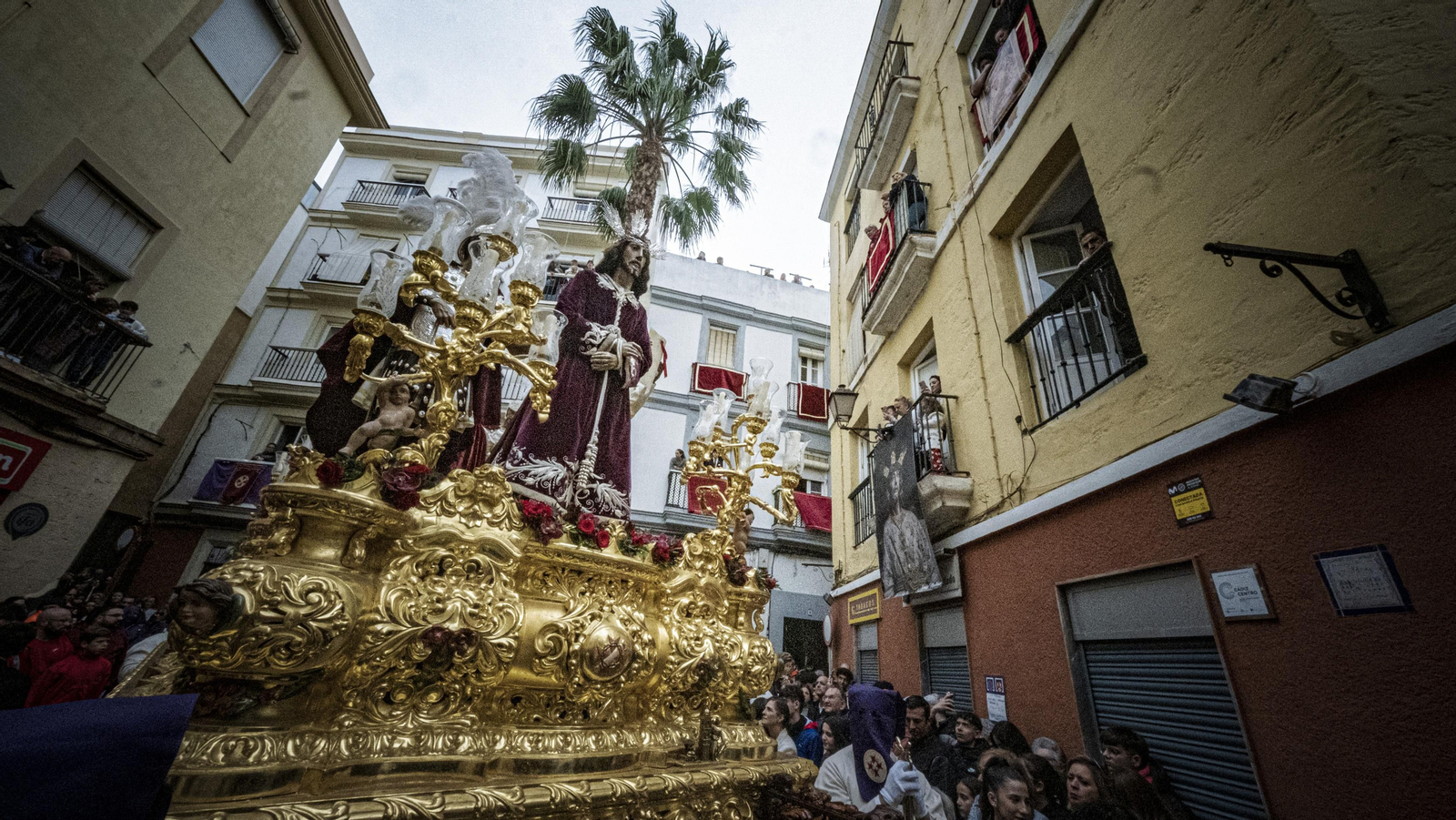 Cofradía de Sentencia. Miércoles Santo. Semana Santa de Cádiz 2024