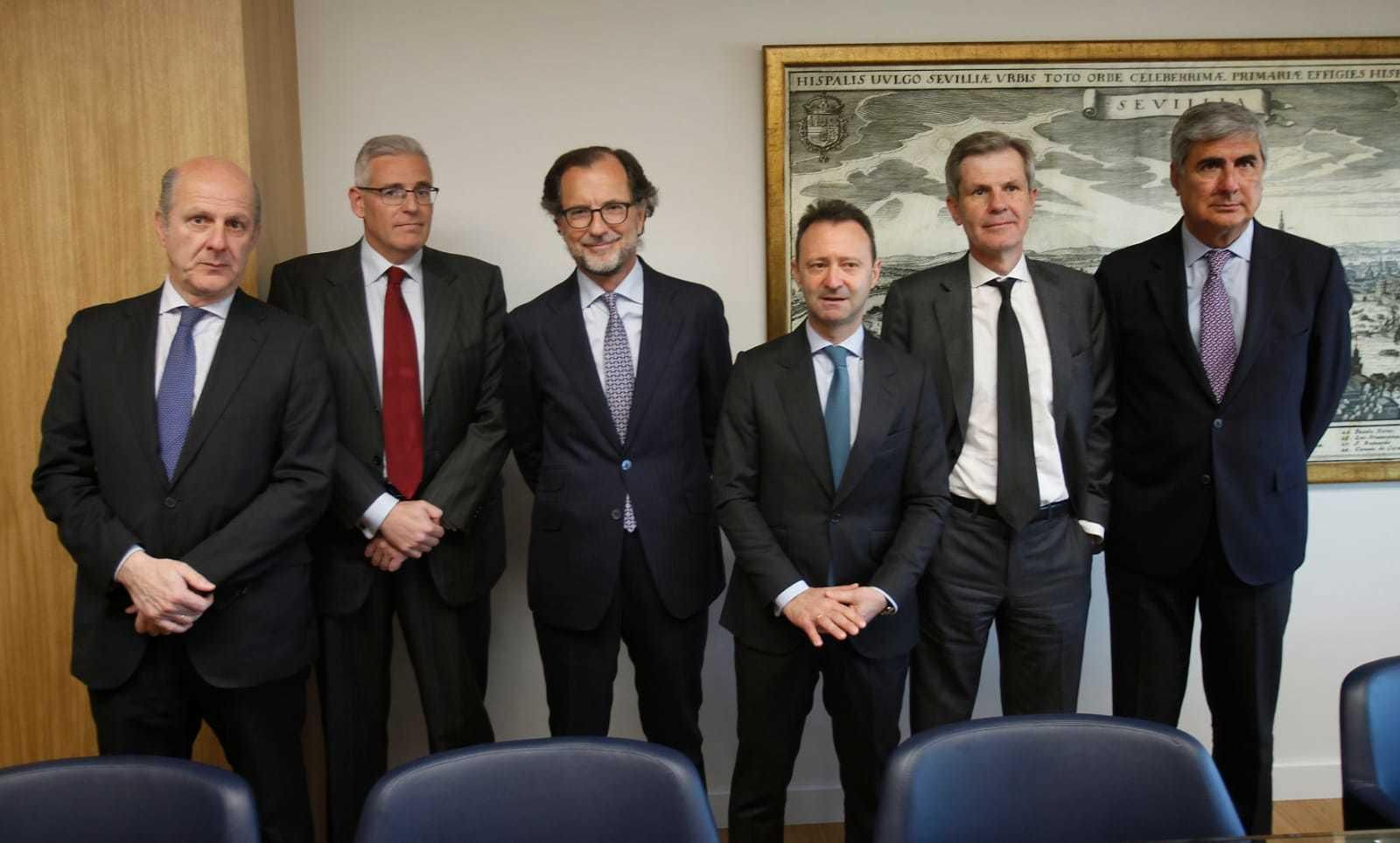 Miguel Cuéllar, José Manuel García-Quílez, Javier Romero, Ricardo Astorga, Adolfo Cuéllar y Jerónimo Zamora, socios de Zurbarán Abogados Miguel Cuéllar, José Manuel García-Quílez, Javier Romero, Ricardo Astorga, Adolfo Cuéllar y Jerónimo Zamora, socios de Zurbarán Abogados