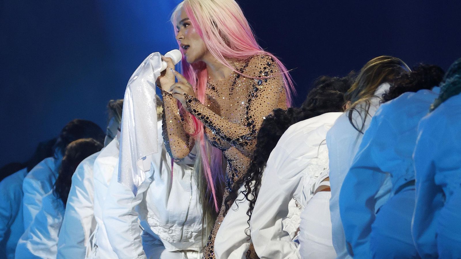 Las fotos del primer concierto de cuatro de Karol G en el Santiago Bernabéu