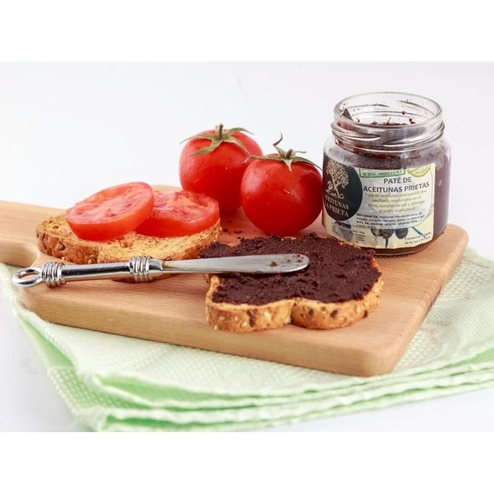 Paté de aceitunas prietas. Paté de aceitunas prietas.