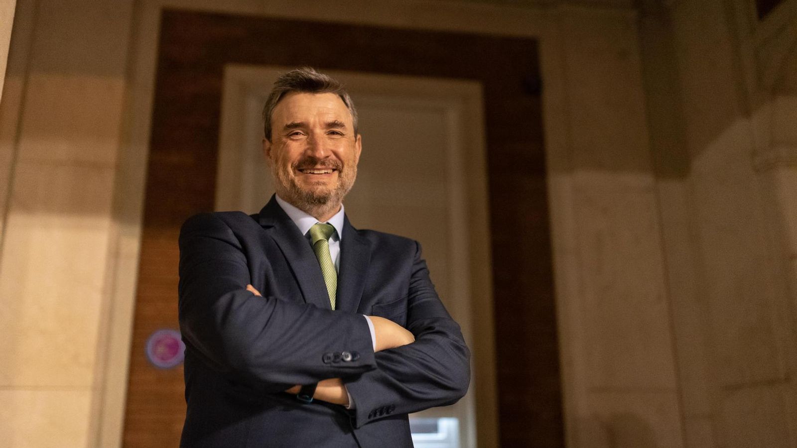 Millán García-Tola en Huelva el pasado miércoles.