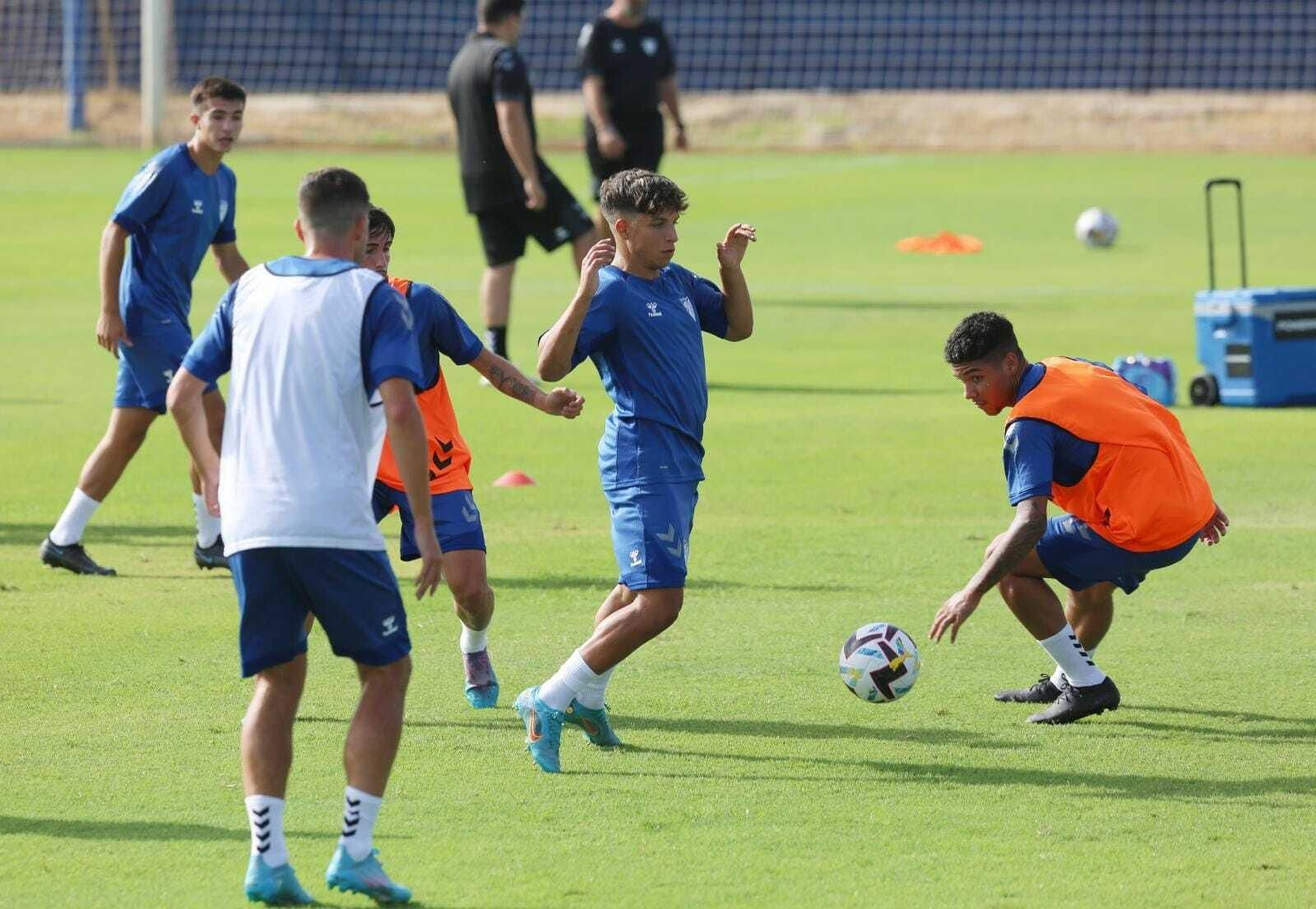 Las fotos del primer día de pretemporada del Málaga CF