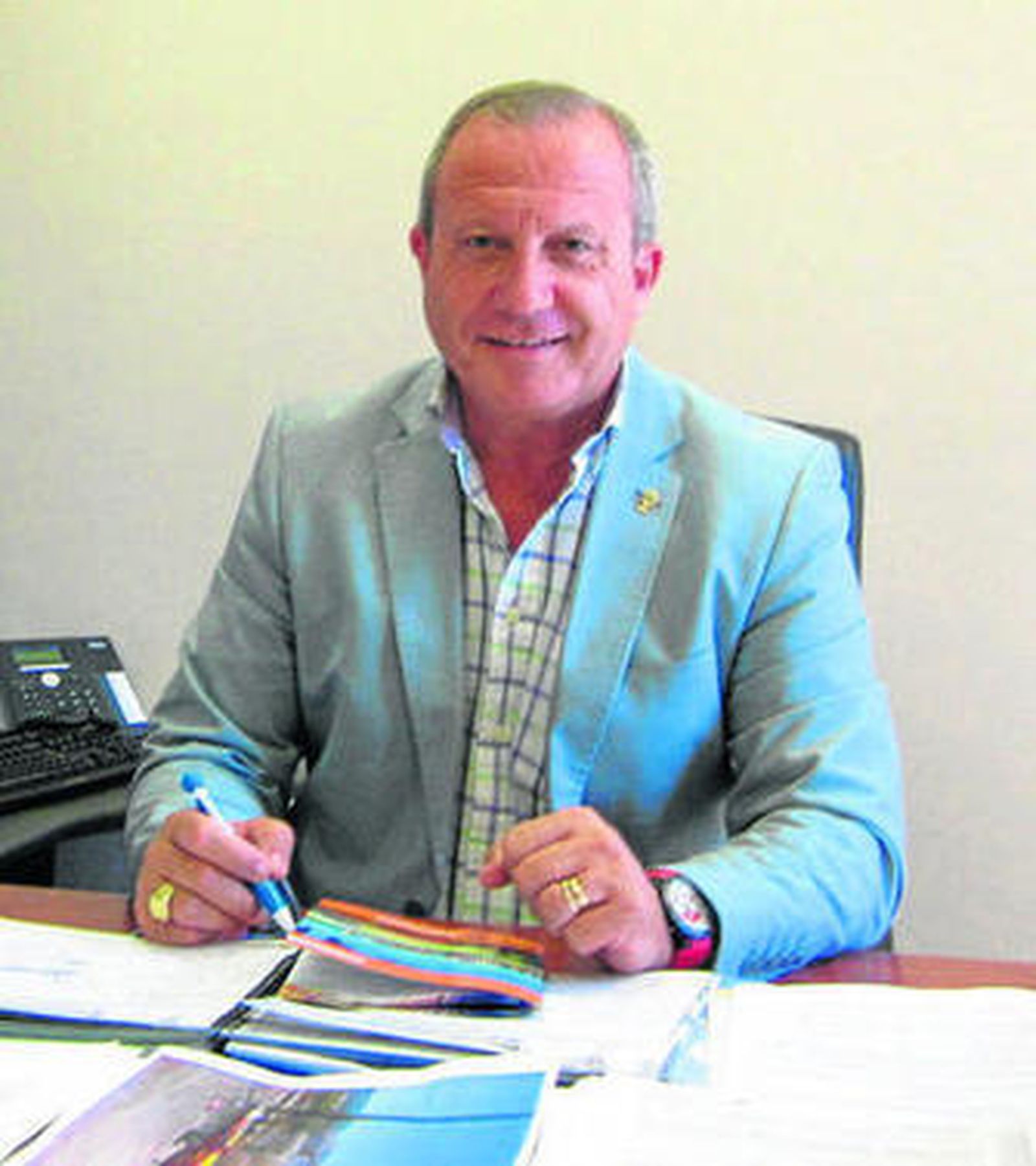 El alcalde de Huércal de Almería, Juan José López de las Heras.