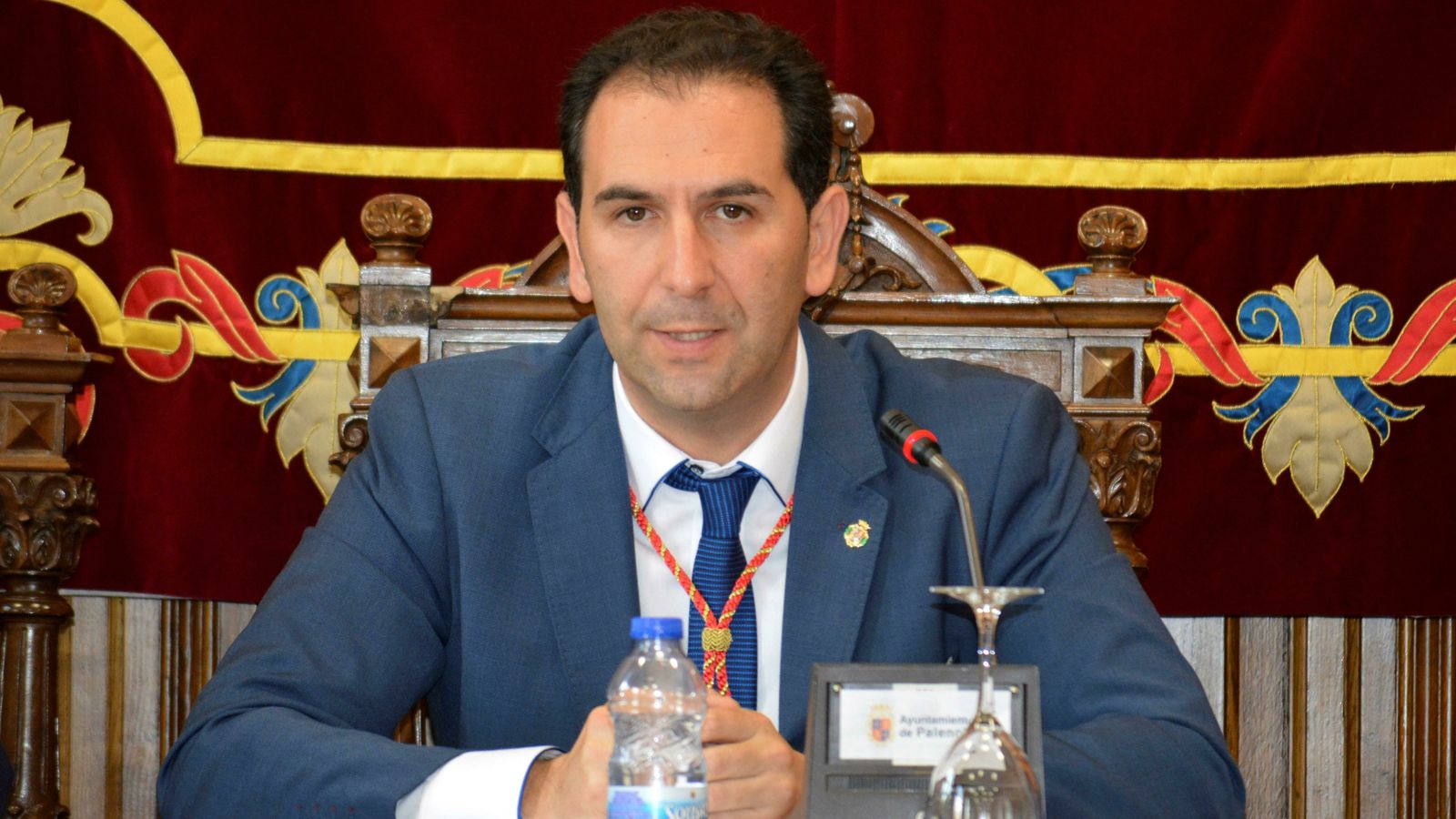 Mario Simón, alcalde de Palencia.