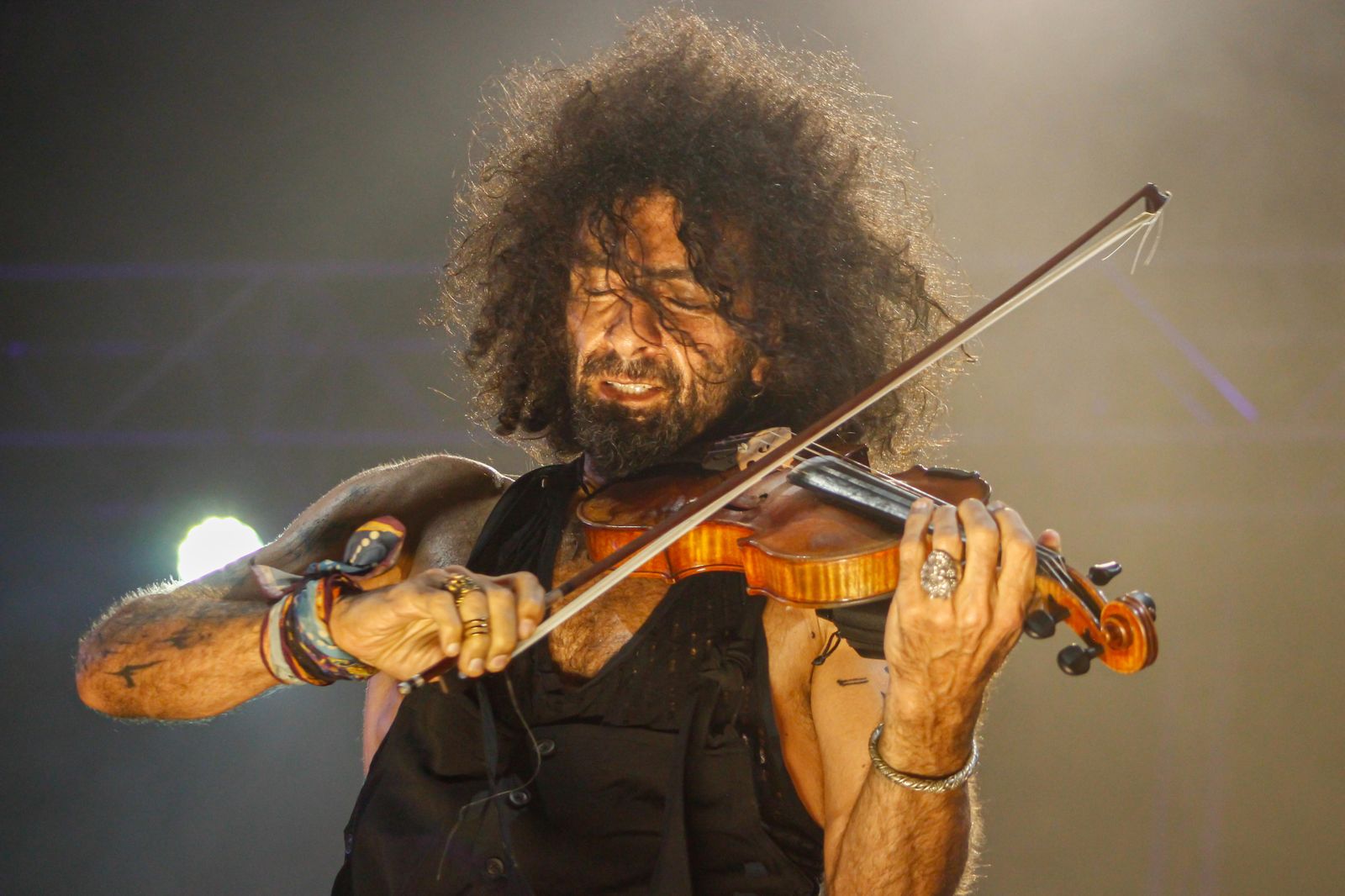 El violinista Ara Malikian en concierto reciente.