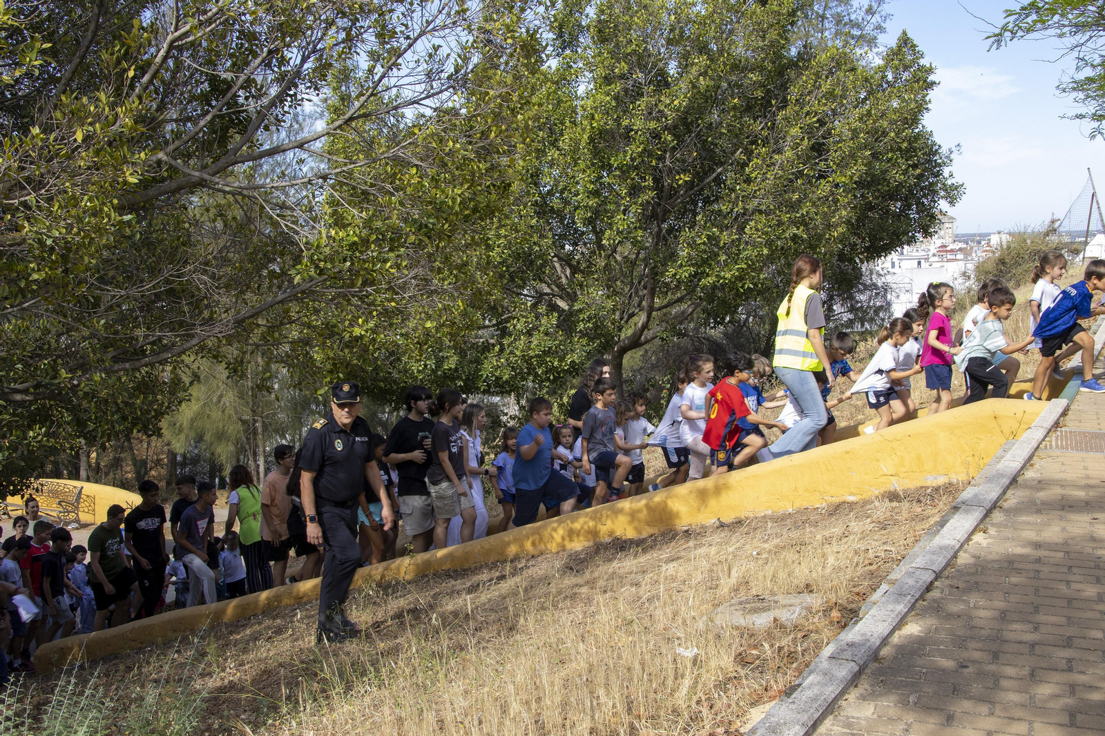 Imágenes Simulacro de Tsunami en el Colegio Funcadia Huelva