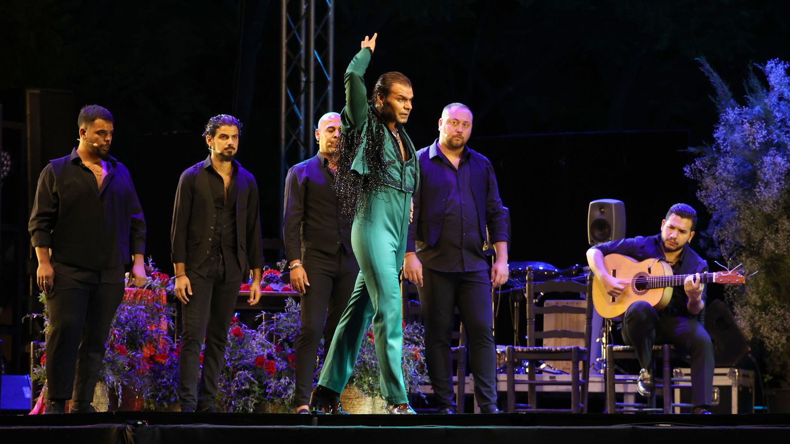 Fiesta de la Bulería Joven con Fernando Jiménez en 'Santiago, Alfa y Compás'