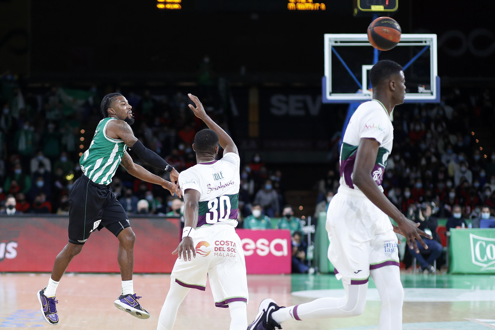 El Real Betis - Unicaja, en fotos
