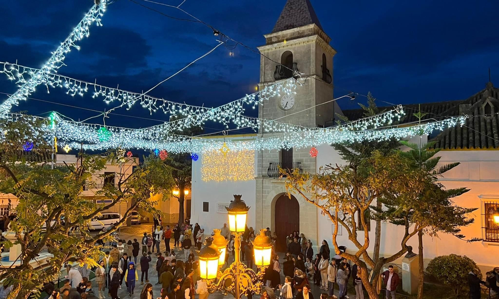 Imagen de archivo del alumbrado navideño en años anteriores