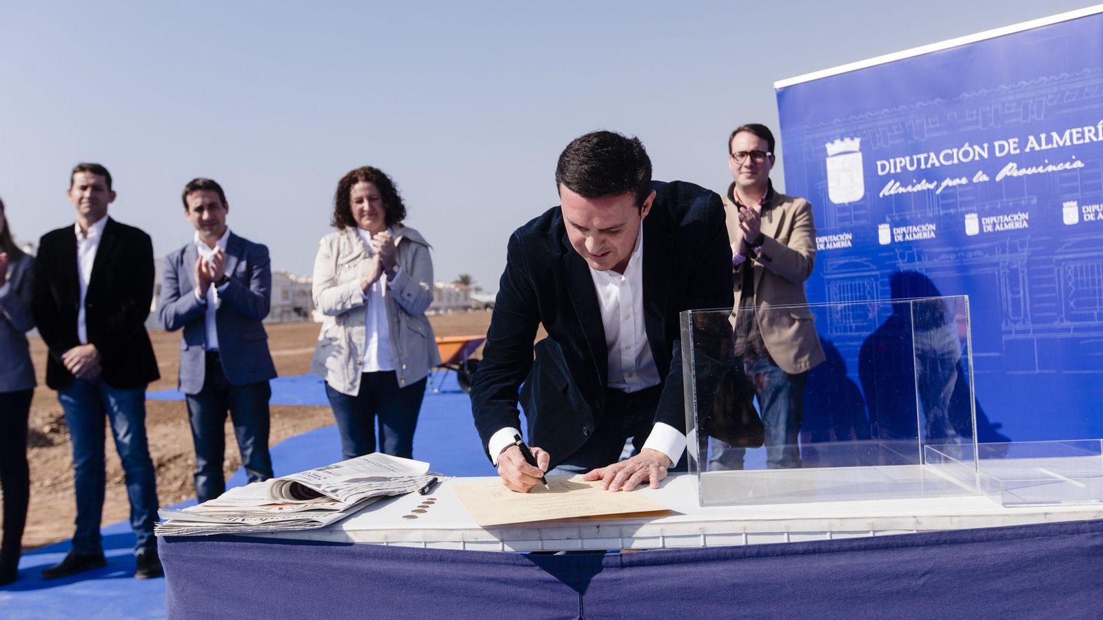 Javier A. García inauguró las obras