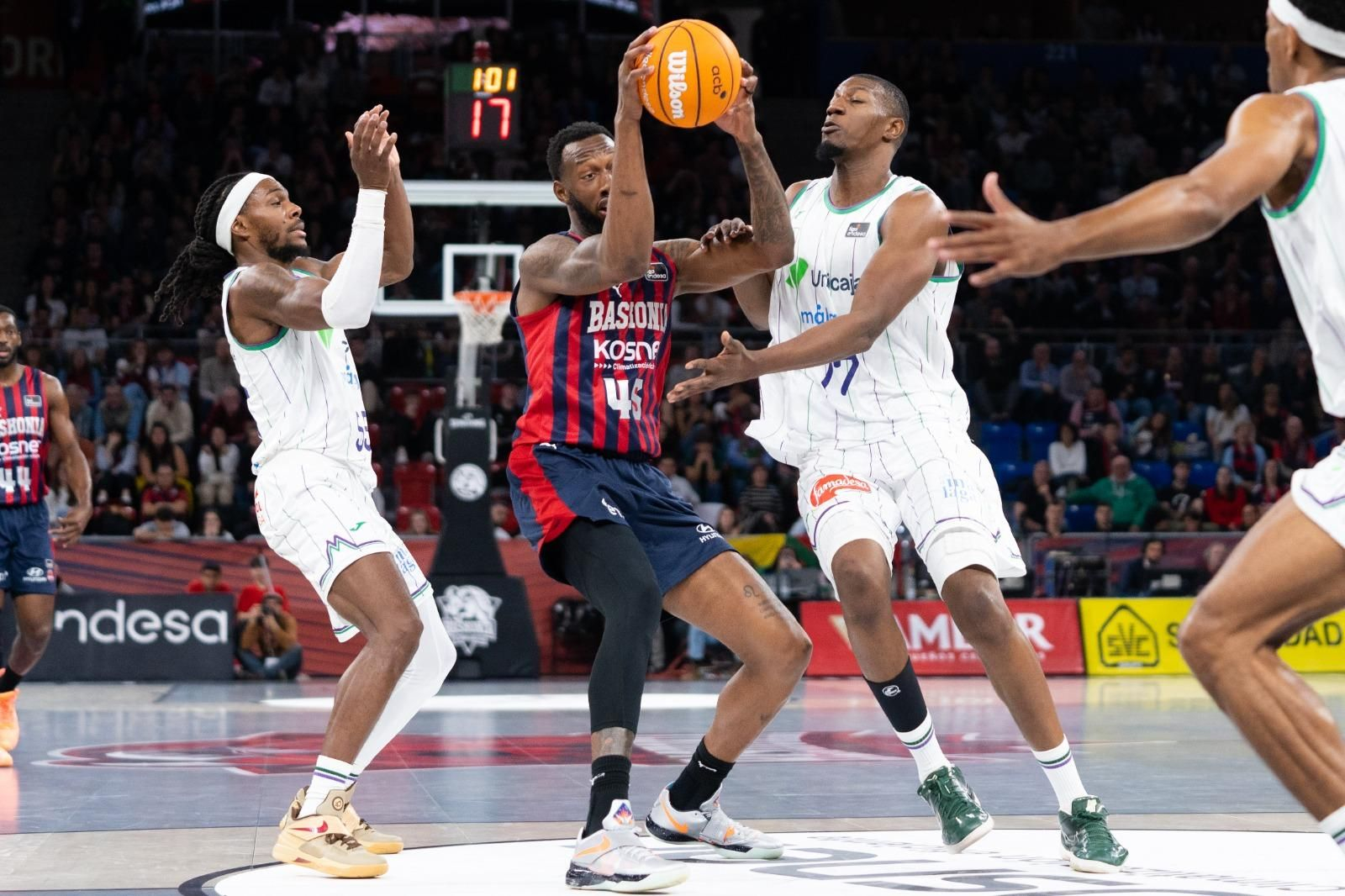 Baskonia-Unicaja, en fotos