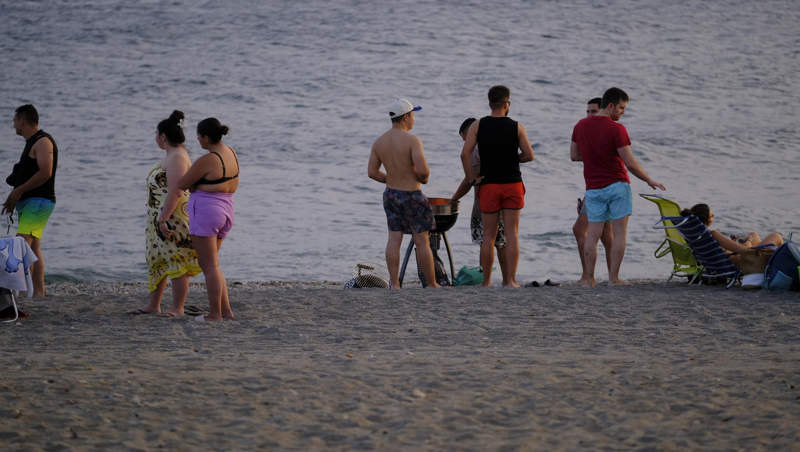 La Noche de San Juan en Almería, en imágenes
