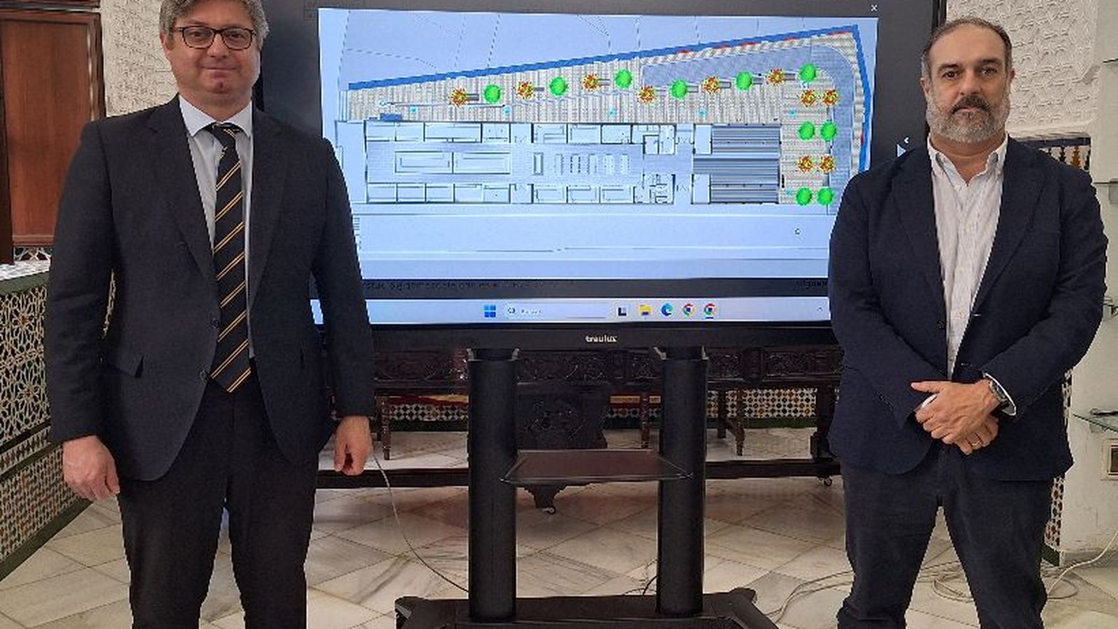 Sergio Velasco y Francisco Gómez de Tejada presentan las obras.