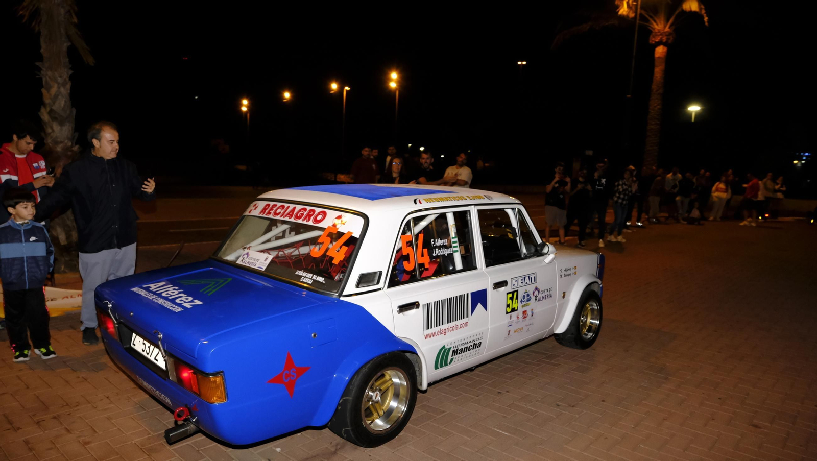 La salida de la 50 edición del Rallye Costa de Almería, en imágenes