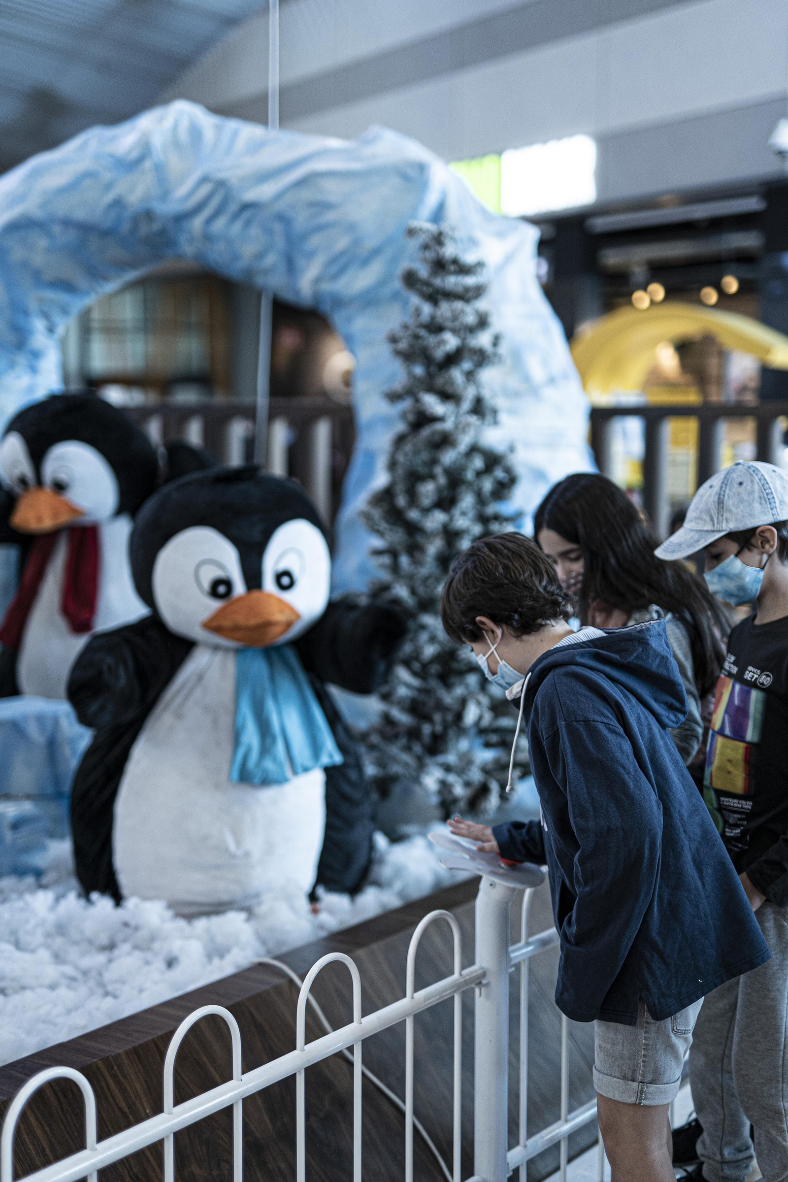 Los niños y niñas podrán disfrutar en Lagoh durante estas fiestas navideñas.