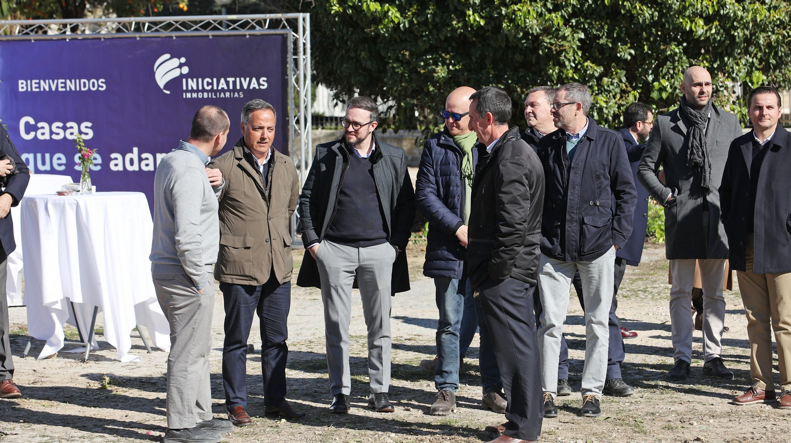 Primera piedra del proyecto residencial Willians Plaza en Jerez