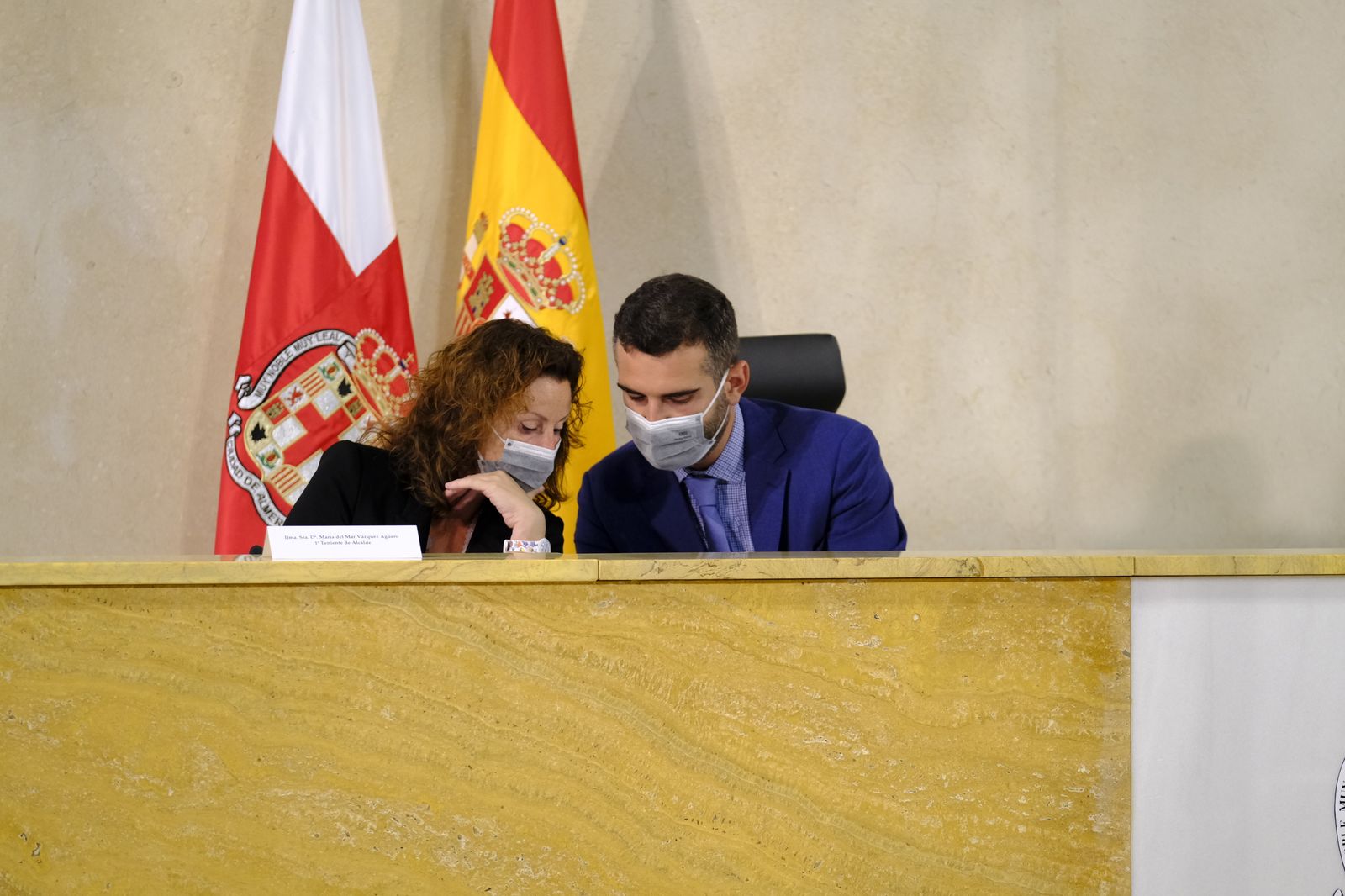 Fotogalería pleno ordinario del Ayuntamiento de Almería