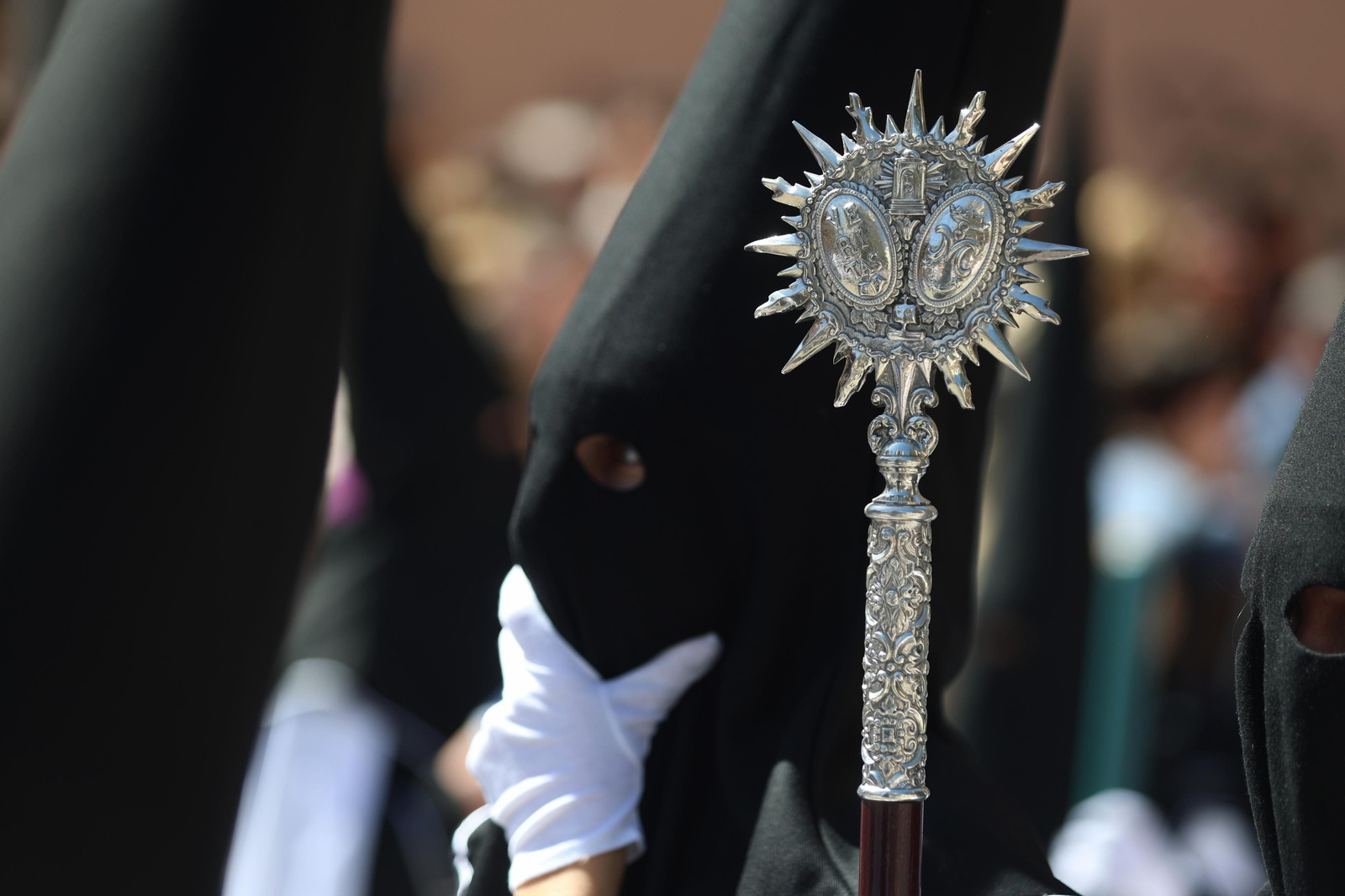 Mediadora en su procesión del Miércoles Santo de Málaga, en fotos