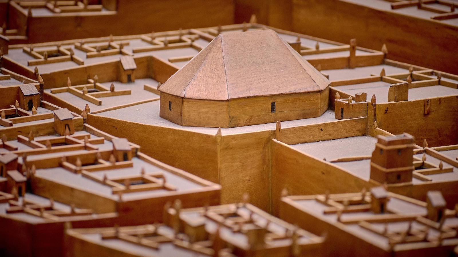 Iglesia de San Felipe Neri Maqueta de Cádiz en el Museo de Las Cortes