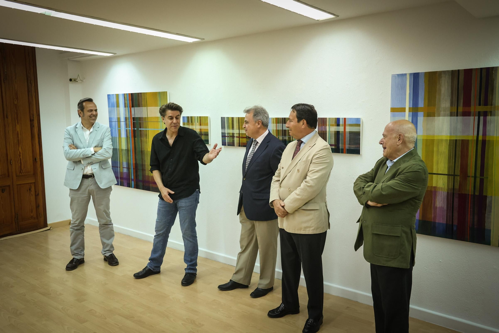 Imágenes de la inauguración de la exposición de Pepe Márquez en la sala ArteAdiario