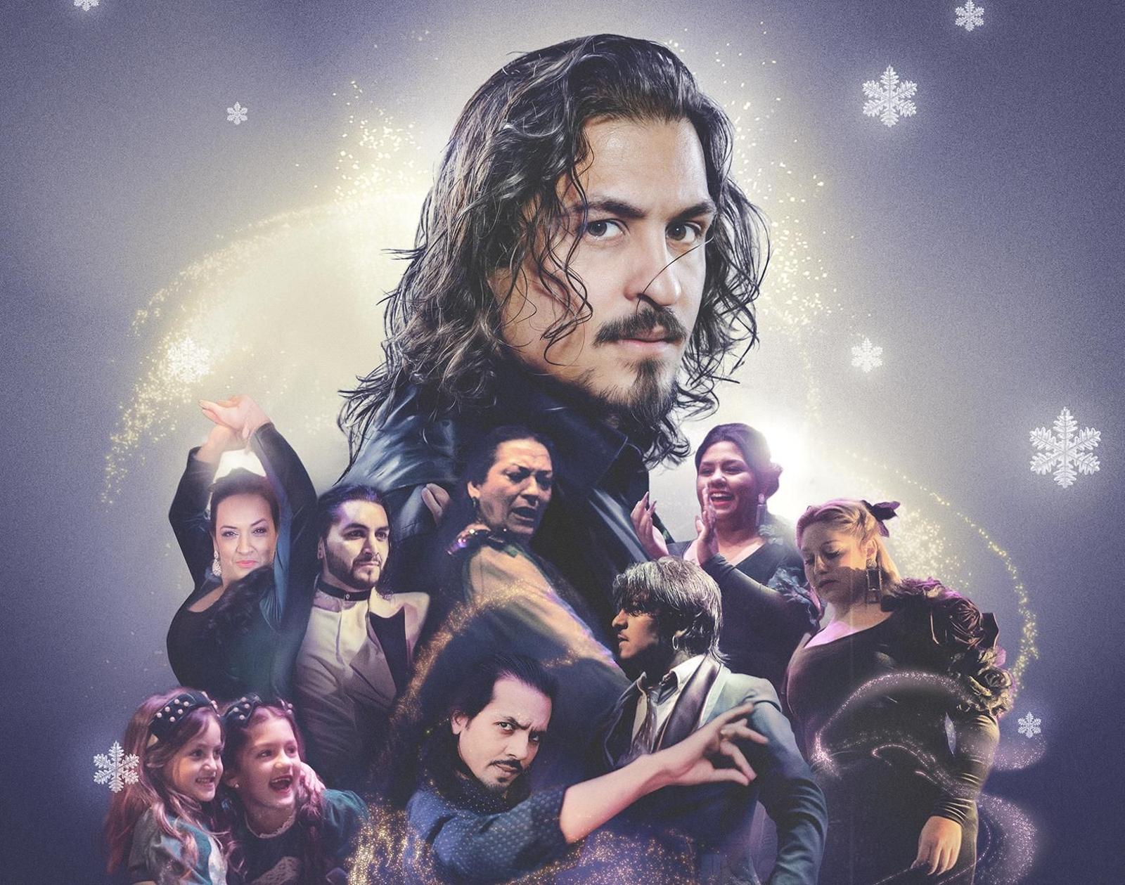 Cartel del espectáculo flamenco que llega a Almería.