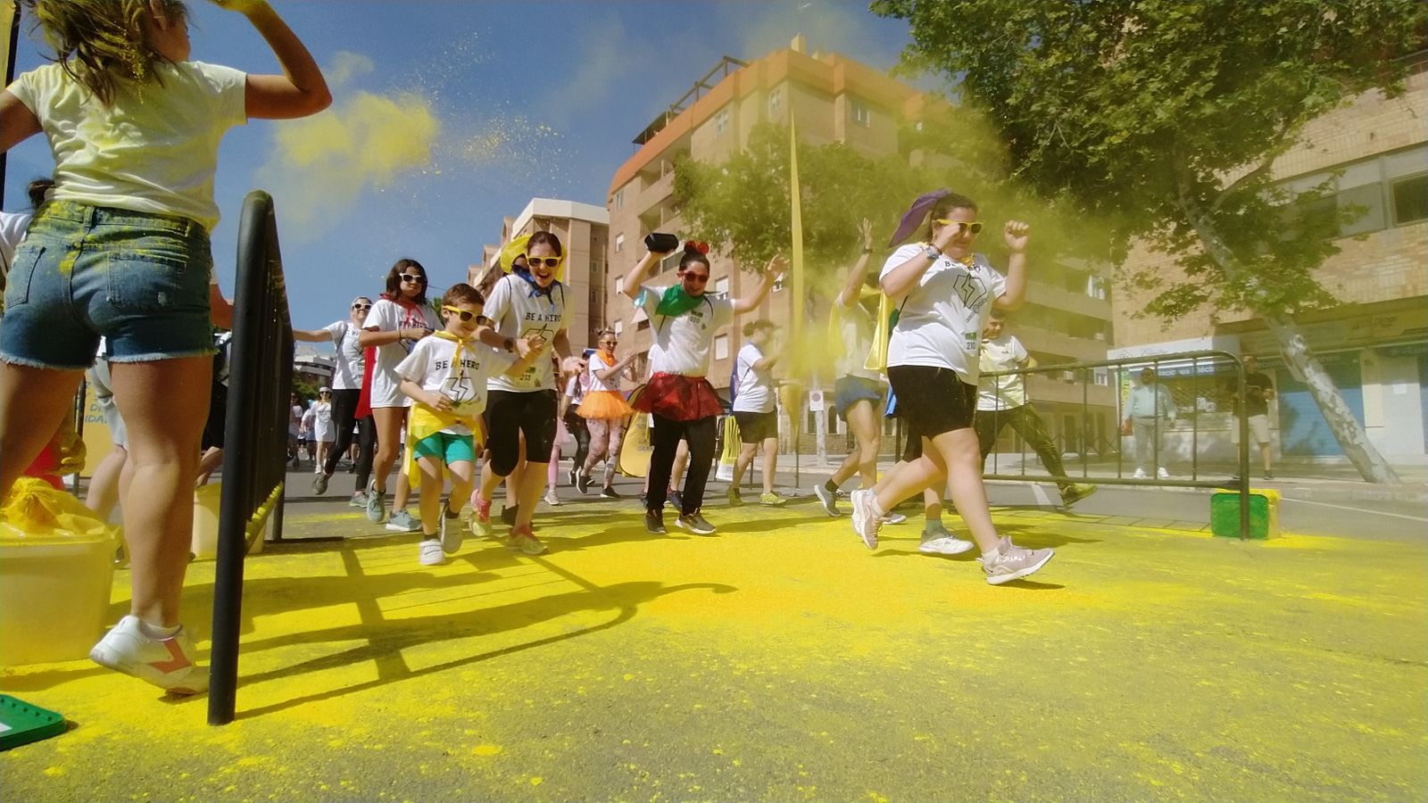 Las imágenes de la Carrera de la Felicidad en San Fernando