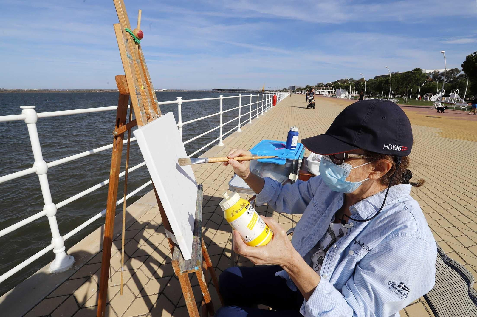 Uno de los participantes.