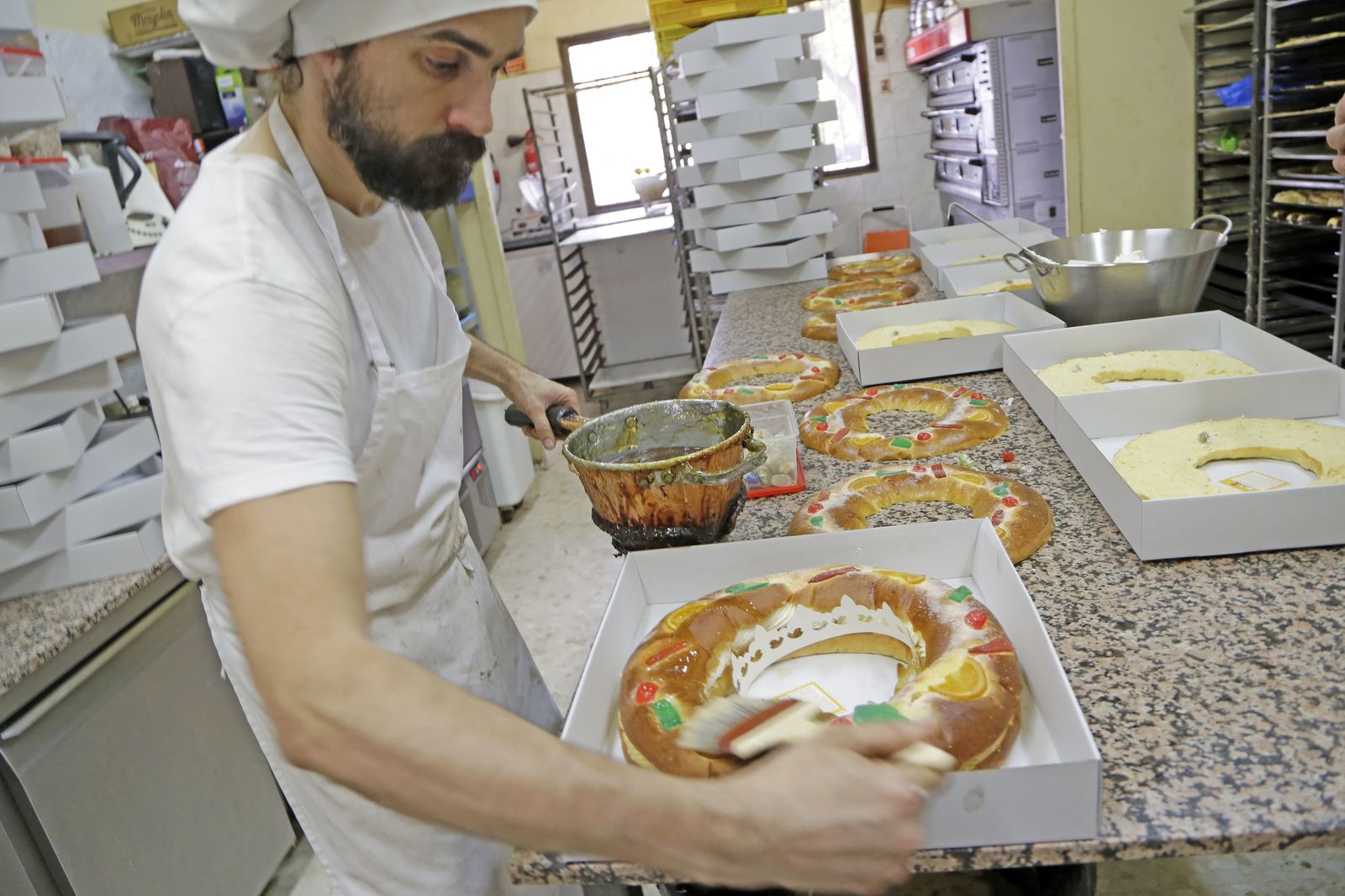 Artesanos del Roscón de Reyes