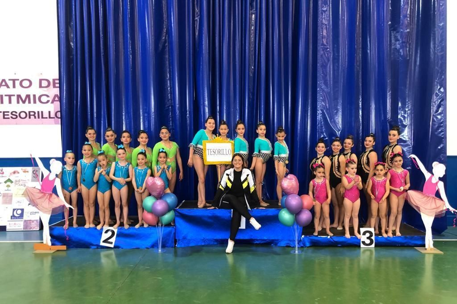 Tesorillo disfruta con su XI Trofeo de Gimnasia Rítmica