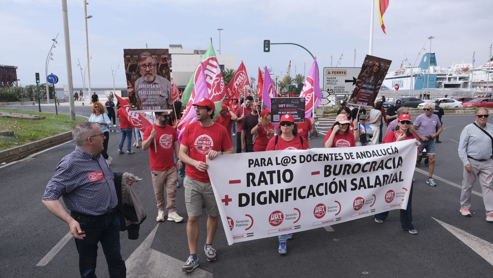 En defensa de los trabajadores: las imágenes de la manifestación del 1 ...