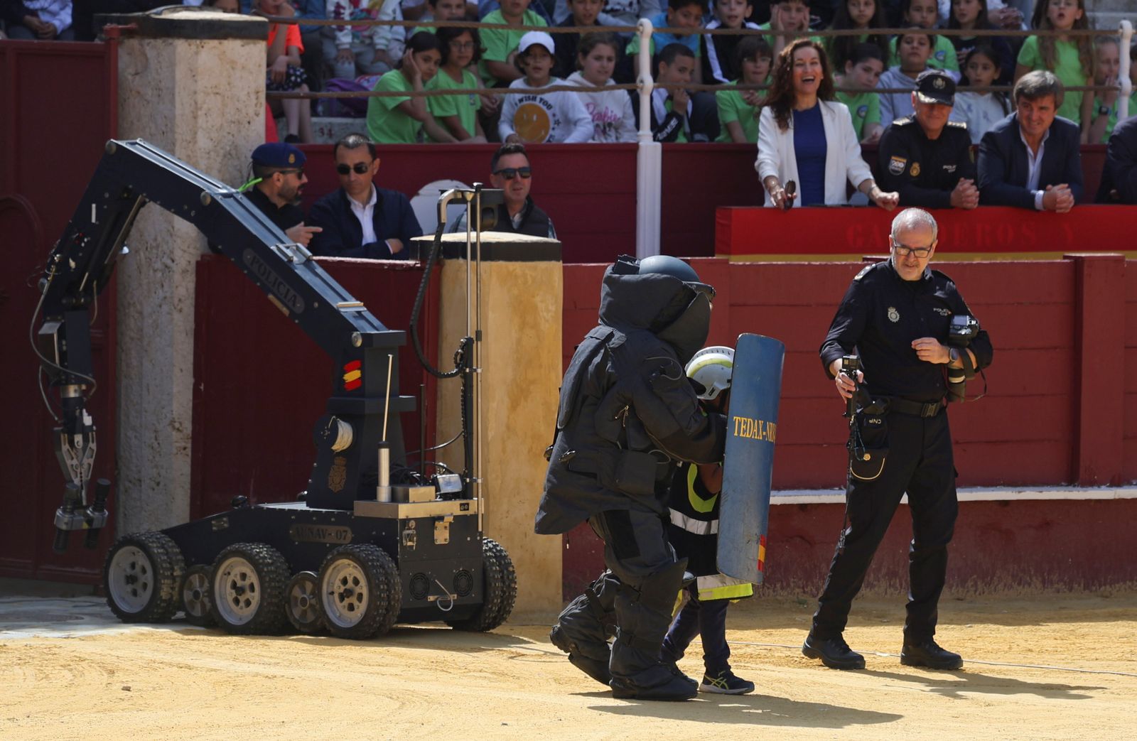 X Encuentro con Escolares de Málaga con la Policía Nacional