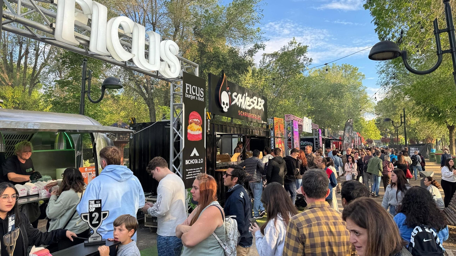 Imagen de uno de los eventos de The Burger Cup.
