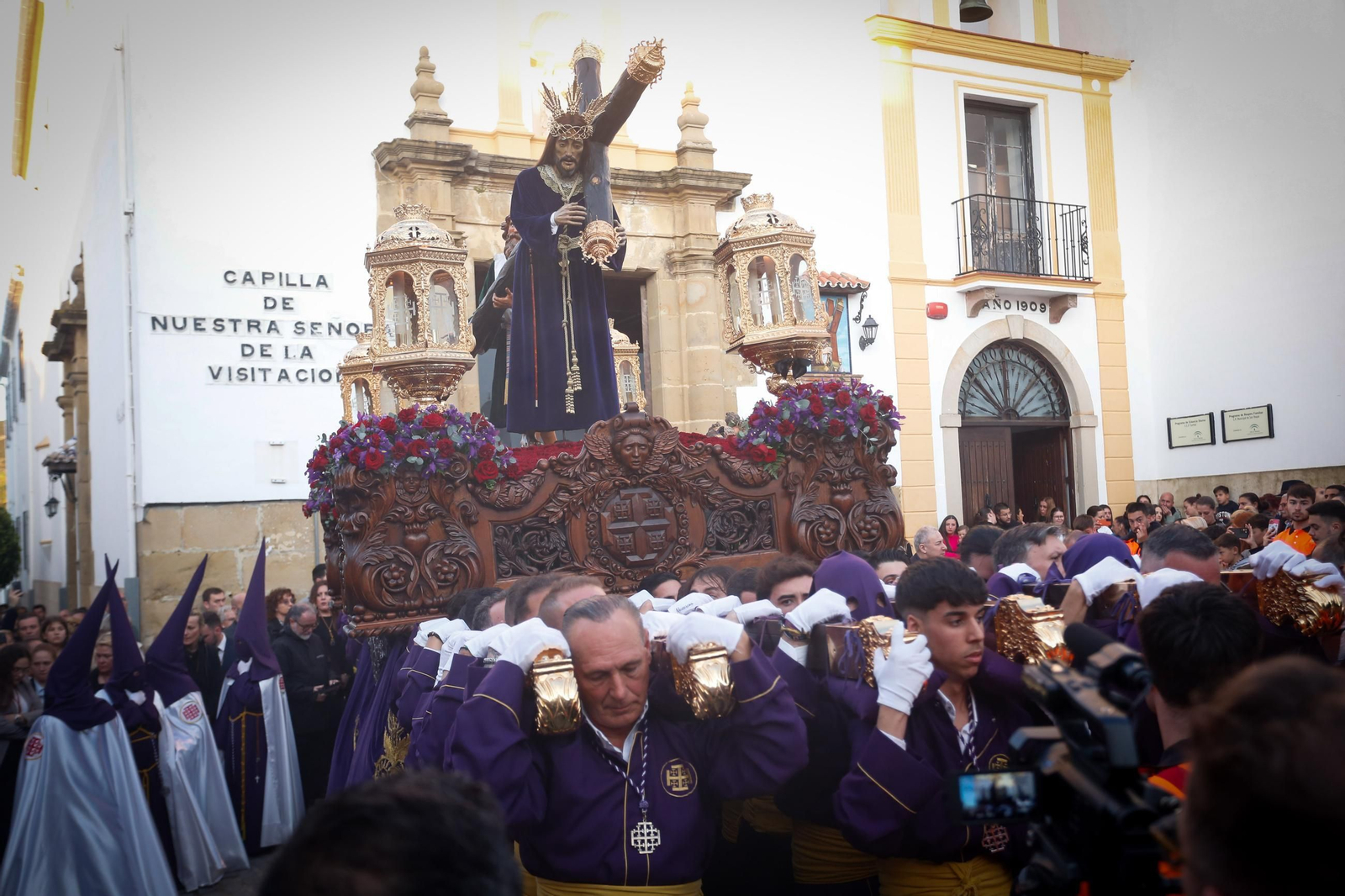 Fotos del Jueves Santo en San Roque: Santo Encuentro