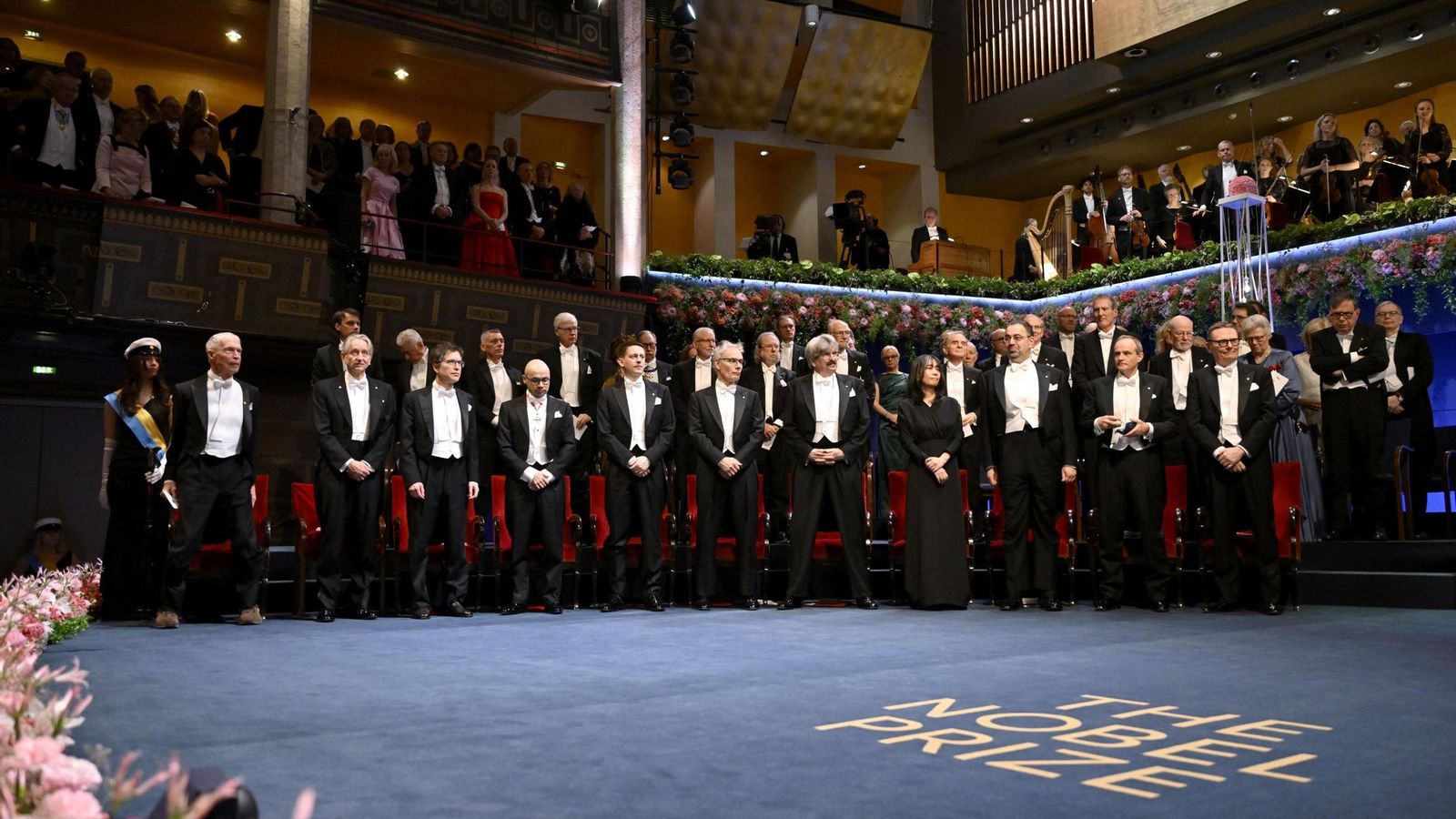 Los galardonados con los Premios Nobel 2024.
