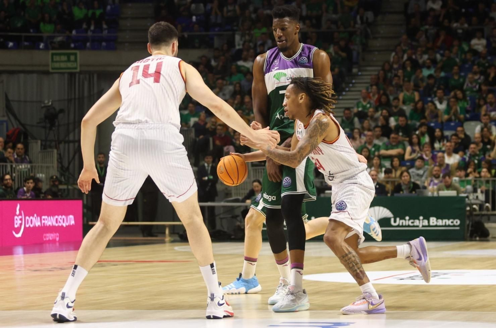 Las fotos del Unicaja-Galatasaray